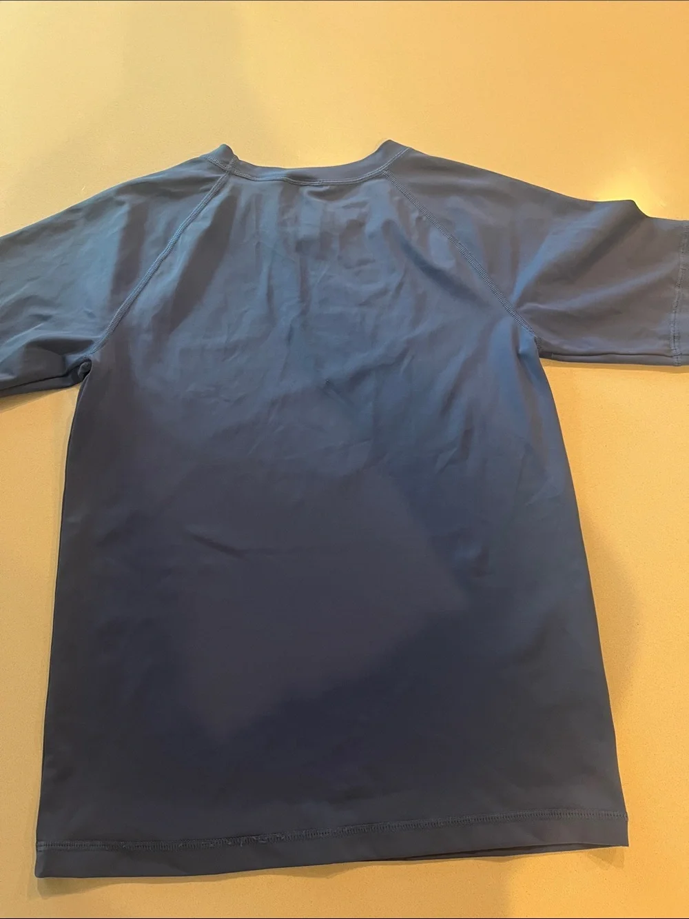 Hanna Andersson Slate Blue  Short Sleeve Rashguard